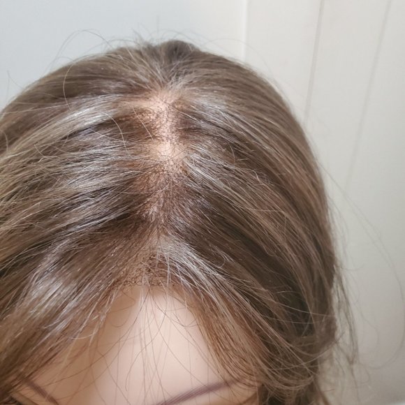 Jon Renau Top Smart Wavy 12" Topper - color 10H16 Latte/Almondine - Picture 8 of 15